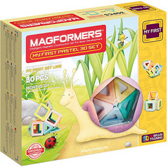 Магнитный конструктор My First Pastel Set 30, MAGFORMERS