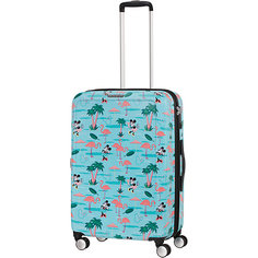 Чемодан American Tourister Минни Майями пляж, высота 55 см