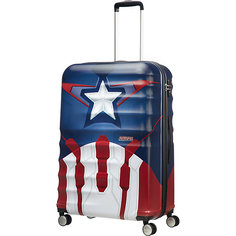 Чемодан American Tourister Капитан Америка, высота 77 см