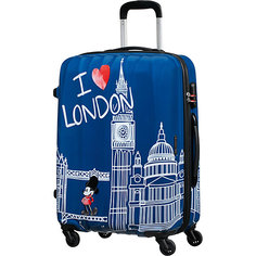 Чемодан American Tourister Микки Лондон, высота 65 см