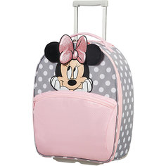 Чемодан Samsonite Disney Минни глиттер, высота 49 см