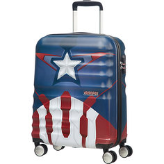 Чемодан American Tourister Капитан Америка, высота 55 см