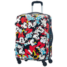 Чемодан American Tourister Минни комиксы, высота 65 см