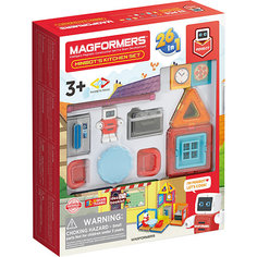 Магнитный конструктор MAGFORMERS Minibots Kitchen Set, 33 элемента