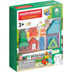 Магнитный конструктор MAGFORMERS Milos Mansion Set, 33 элемента