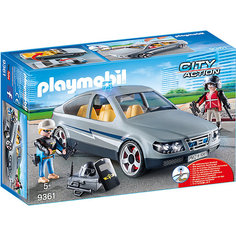 Игровой набор Playmobil "Полиция: тактическое подразделение", машина под прикрытием Playmobil®