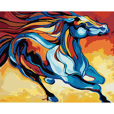 Набор для раскрашивания по номерам Артвентура «Сказочная лошадь Марсии Болдуин»