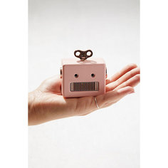 Аудиоколонка Qushini Robot, розовый