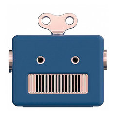 Аудиоколонка Qushini Robot, синий