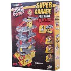 Игровой набор Faro "Гараж" 6 уровней, 69 см