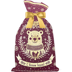 Мешочек Fenix-present 45х30, бордовый Феникс Презент