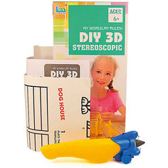 3Д ручка DIY 3D Stereoscopic "3D Magic Glue" Домик собачки, 1 ручка