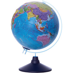 Глобус Земли Globen политический рельефный с подсветкой, 250мм