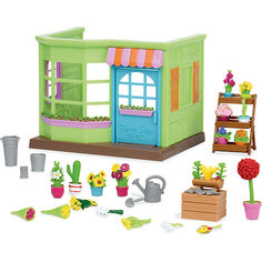 Игровой набор Lil Woodzeez "Цветочный магазин", с аксессуарами