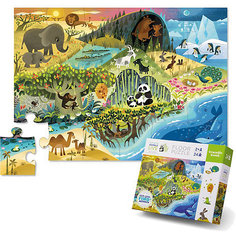 Пазл Crocodile Creek "Жизнь животных", 24 детали