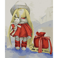 Набор для раскрашивания по номерам Цветной "Кукла Даша"