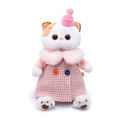 Мягкая игрушка Budi Basa Кошечка Ли-Ли в комбинированном пальто, 27 см