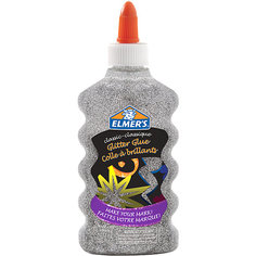 Клей для слаймов Elmers, с серебристыми блестками, 177 мл Elmer's