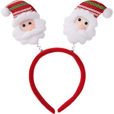 Ободок Fenix-present "Дед Мороз в полосатом колпаке" Феникс Презент