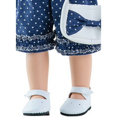 Туфли белые Paola Reina, для куклы 42 см