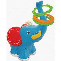 Развивающая игрушка "Слон-кольцеброс", Kiddieland