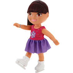 Кукла Даша-путешественница на катке, Fisher Price Mattel