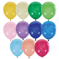 Воздушные шары 14"/35 см, серия Декоратор, 50 шт Latex Occidental