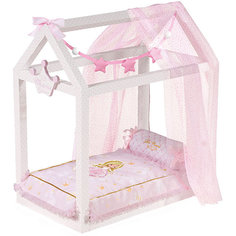 Кроватка для кукол DeCuevas "Мария" с аксессуарами, 55 см