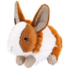Мягкая игрушка Teddy Кролик, 18 см, рыже-белый
