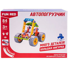 Гибкий конструктор Fun Red Автопогрузчик, 84 детали