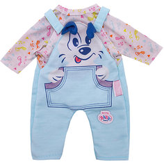 Одежда для куклы Zapf Creation "My little BABY born" Костюмчик, голубой