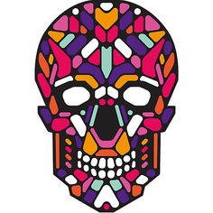 Cветовая маска GeekMask "Sugar Skull", со звуком