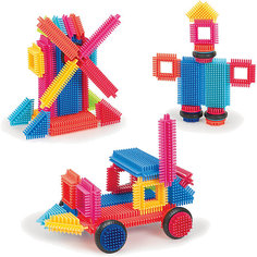 Конструктор игольчатый в коробке, 36 деталей, Bristle Blocks Battat