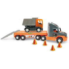 Игровой набор Wader Super Tech Truck c грузовиком