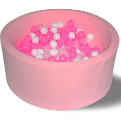 Сухой бассейн Hotenok "Сияние" 40 см, 200 шариков