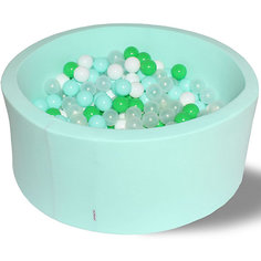Сухой бассейн Hotenok "Эко" 40 см, 200 шариков