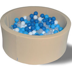 Сухой бассейн Hotenok "Песок и море" 40 см, 200 шариков