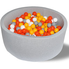 Сухой бассейн Hotenok "Лимонад" 40 см, 200 шариков