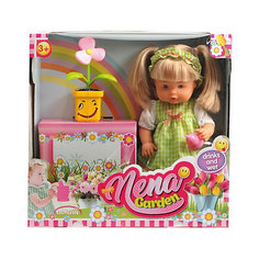 Кукла Abtoys "Nena" набор с цветком,36 см