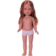 Кукла Vestida de Azul Паулина рыжеволосая без чёлки, 33 см