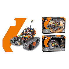 Конструктор 2 в 1 Наша Игрушка, радиоуправляемый Вездеход, 392 детали