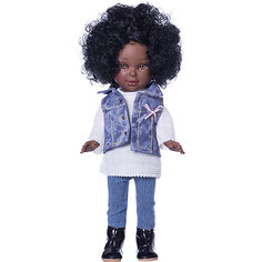 Кукла Vestida de Azul Pre-spring Паулина, африканка