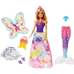 Кукла Barbie "Сказочная принцесса-фея-русалка" Mattel