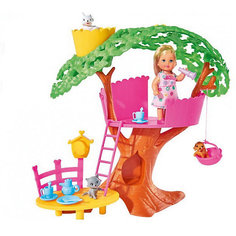 Набор с куклой Еви Simba "Домик на дереве"