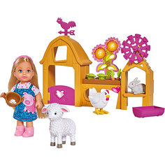 Игровой набор с мини-куклой Simba "Evi Love" Счастливая ферма Еви, 12 см
