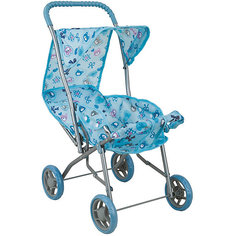 Коляска для кукол Buggy Boom Mixy, голубая