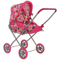 Коляска для кукол Buggy Boom Mixy трансформер, бежево-розовая