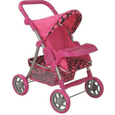 Коляска для кукол Buggy Boom Skyna, розовая