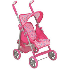 Коляска для кукол Buggy Boom Skyna, розовая