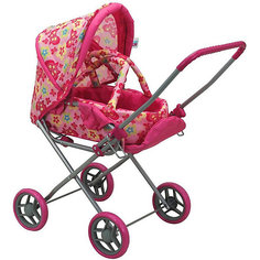 Коляска-трансформер для кукол Buggy Boom Mixy, розовая